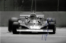 Niki Lauda "Ferrari" Autogramm signed 20x30 cm Bild s/w
