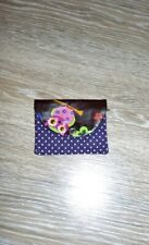 Kleiner Geldbeutel, Portemonnaie Eulen, Punkte