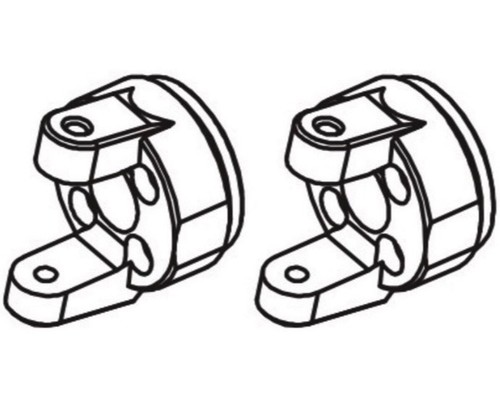 Absima alu caster block - absima,