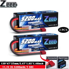 2x Zeee 3S Lipo Akku T Stecker