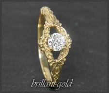 Diamant Ring, 0,42ct River D &