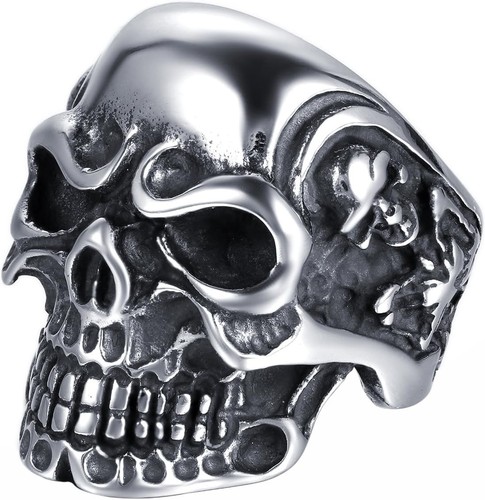 Herrenring totenkopf ring - herrenring,