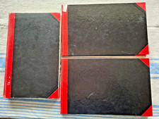 Drei große original China Kladden, liniert