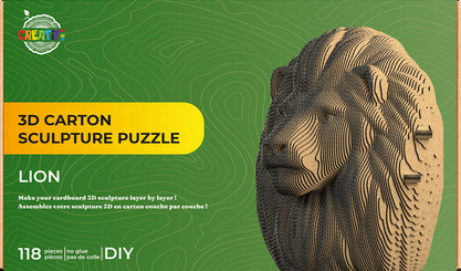Puzzle skulptur aus - puzzle,