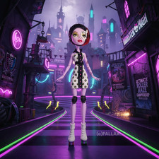 MONSTER HIGH X3674 SKULTIMATE ROLLER MAZE OPERETTA / MATTEL 2012