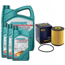 Motoröl Set 10W-40 Semi Synth 8 Liter + Ölfilter für Audi A8 4.2 3.7 quattro