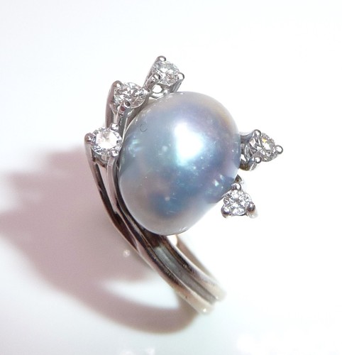 Ring 585 gold tahiti perle - 585, tahiti-perle