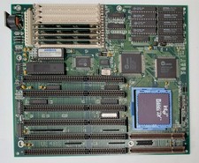 Elitegroup VL486 486 ISA retro Mainboard + Intel 80486DX 33MHz + 4MB RAM