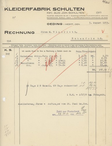 Rechnung oeding schulten - oeding,