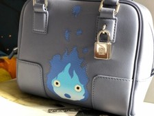 Loewe Howls Moving Castle Bag Amazona Blueberry