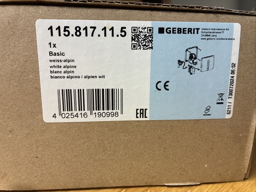 Geberit basic urinalsteuerung - geberit,