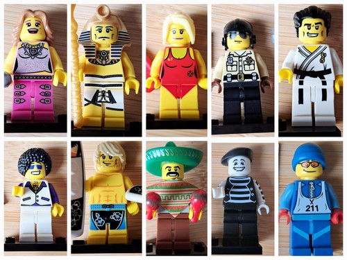 Lego minifiguren serie - lego,