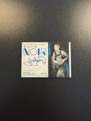 Detlef schrempf noir card - detlef,