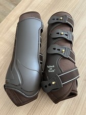 BACK ON TRACK ROYAL ARBEITSGAMASCHEN NEU, Farbe Braun, Größe M hinten