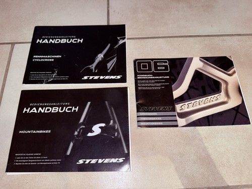 Stevens fahrrad handbuch - 3x,