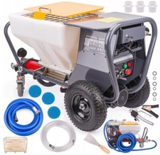 Putzmaschine Mörtel Putzpumpe Injektionspumpen mit Spritzausrüstung Komplett