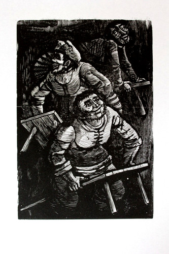 Werner klemke holzstich - werner,