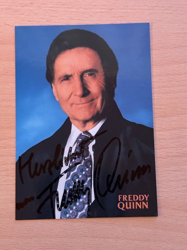 Freddy quinn autogrammkarte - quinn,