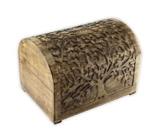 Budawi® Holztruhe Lebensbaum