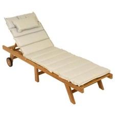 DIVERO Holzliege Gartenliege