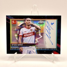 Topps Chrome 2024/25 Bundesliga - Verve! Autogrammkarte - Enzo Millot