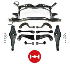 ORG VW GOLF V 5 AUDI A3 8P HINTERACHSE ACHSTRÄGER HINTEN Querlenker Set 10 St.