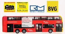 Rietze 78002: BVG Berlin Bus Alexander Dennis Enviro 500, Berliner Sparkasse [F]
