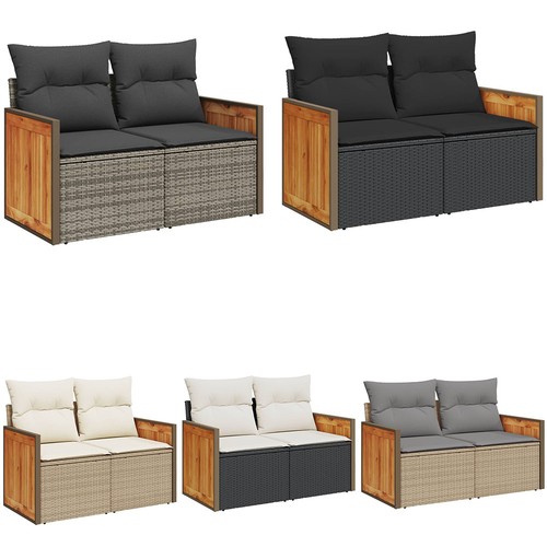 Sitzer sofa mit kissen poly - 2-sitzer-sofa,