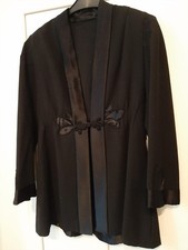 VINTAGE! Damen-Gehrock um 1900 ORIGINAL! Gr. 42/44 s. Maße! Vom Schneider!