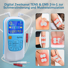 OSITO TENS EMS Gerät 2 Kanäle Schmerztherapie Reizstromgerät Nervenstimulation