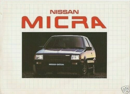 Nissan micra 1983 - nissan,