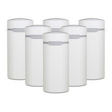 Mepal Stora Kaffeepad-Dose mit Lifter  für 24 Pads weiß 6 Stück Kaffeedose