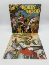 2x Robin Hood Schallplatten / Vinyl / LPs - Hörbuch