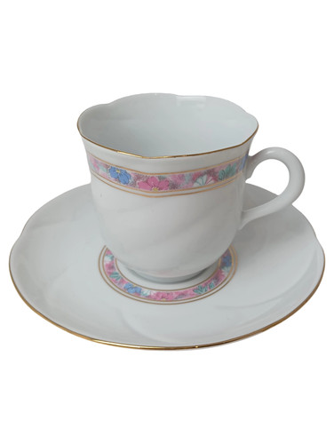 Freiberger porzellan tasse - porzellan,