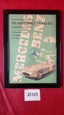 Plakat Mercedes Benz 18 Internationales ADAC Eifel Rennen 1955