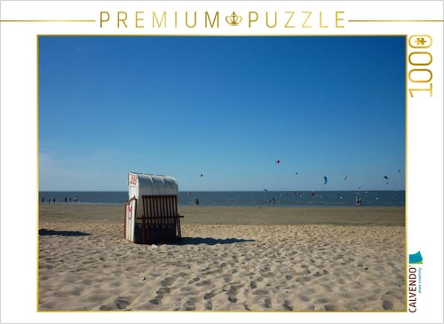 Calvendo puzzle strandkorb - puzzle,