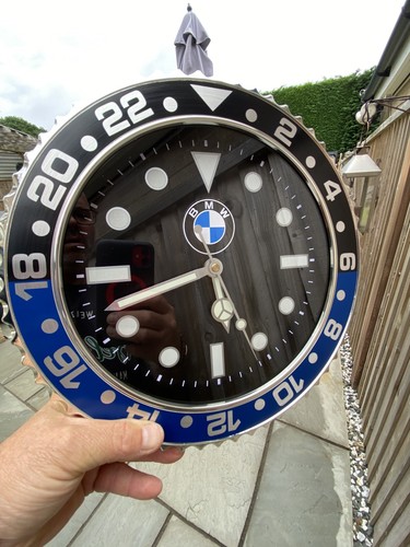 Bmw inspired wanduhr - wanduhr, 30cm