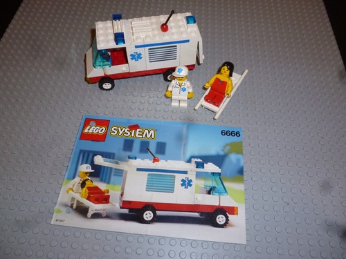 Lego 6666 ambulance - -,