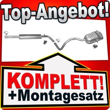 Auspuff für RENAULT MEGANE II