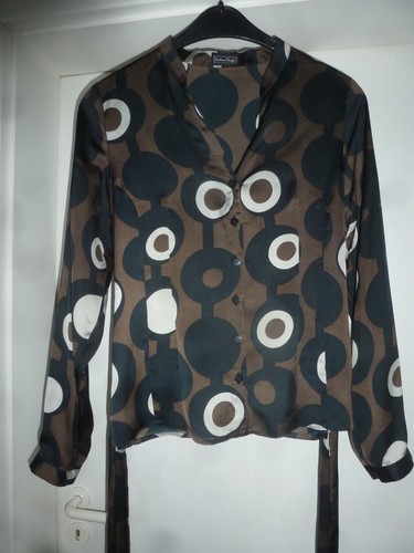 Tristano onofri bluse braun - onofri,