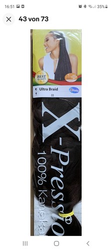 Pression ultra braid hair - ultra,