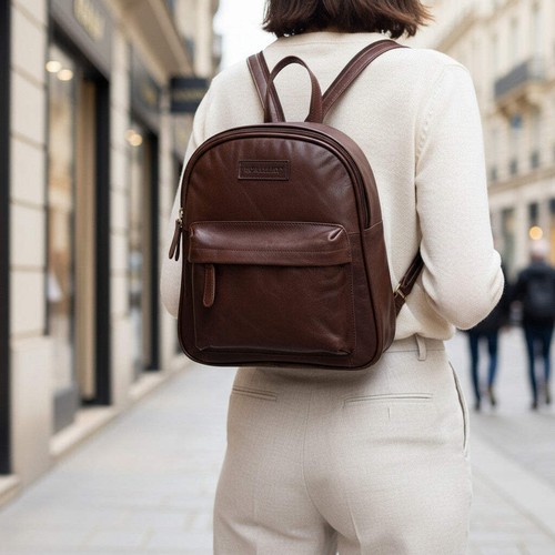 Rowallan rucksack braun leder - rowallan,