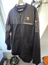 Nike NFL Minnesota Vikings Trainingsjacke L On Field Apparel American Football