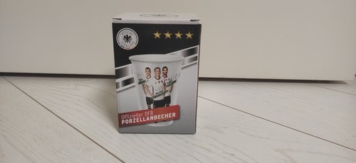 Dfb porzellanbecher mittelfeld - porzellanbecher,