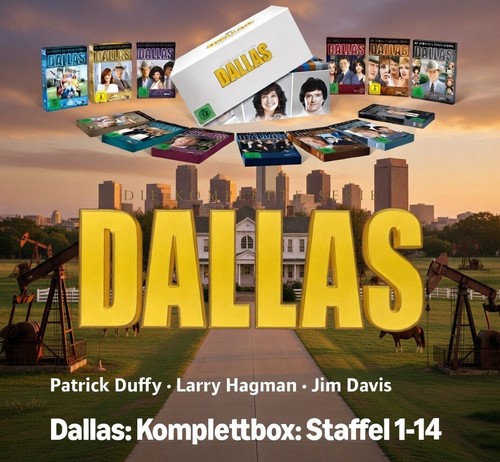 Dallas komplettbox staffel - dallas:,