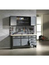 Werkstatt Set Werkbank mit 6