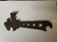 Kombination-Patent-Werkzeug  HERKULES Patent Unterteil Axtschlüssel Hammer Antik