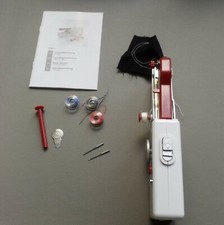 EASYmaxx Mini Nähmaschine elektrische Handnähmaschine Reisenähmaschine tragbar