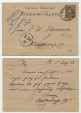 73325 - Ganzsache RP 4 -