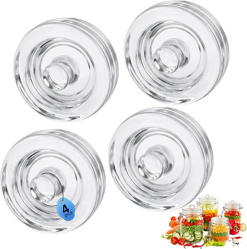 Glas fermentiergewichte ø8 - 4x, glas-fermentiergewichte